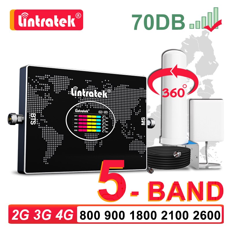 Lintratek 5  귯 , LTE B20 800 900 1800 210..